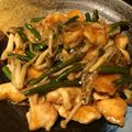 ｙｕｋｉｃｈｉｎ's cooksnap of when they made 鶏胸肉とニンニクの芽炒め.