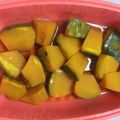 たくも～ママ's cooksnap of when they made ルクエでかぼちゃ煮.