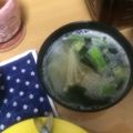 ともぱんたから's cooksnap of when they made おくら入りのお味噌汁゜+｡.
