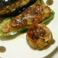 アバッチオ's cooksnap of when they made ピーマンとしいたけの肉詰め.