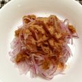 時雨三日子's cooksnap of when they made 梅オニオンスライス.