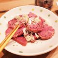 とみーmama's cooksnap of when they made ササっと完成！さっぱりねぎスモークタン.