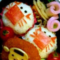 あくび王子まま's cooksnap of when they made かんたんおにぎり～夏の終わりのカニさん.