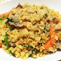 さと＠花嫁修業中's cooksnap of when they made 休前日限定！豚バラキムチチャーハン.