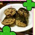 たかはしR's cooksnap of when they made 蕎麦のり巻き　.