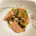なつき☆ミ's cooksnap of when they made 塩麹をいれてゴーヤ炒め.