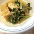 まーちゃんちさん's cooksnap of when they made ☆小松菜とツナと厚揚げの煮浸し☆.