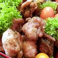 tn_dan111's cooksnap of when they made 唐揚げアレンジ♪バジルの塩唐揚げ.