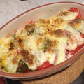 ぱぱぱぱぱんだねこ's cooksnap of when they made 簡単★玉ねぎとトマトのチーズ焼き.