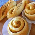 みぇっコ's cooksnap of when they made かぼちゃのねじねじパン♪.