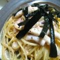 ミケラビ's cooksnap of when they made 明太子といかのクリーミィスパゲティー♪.