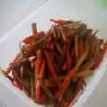 クックST8114☆'s cooksnap of when they made めんつゆで★簡単きんぴらごぼう♪.