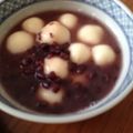 オニダルマオコゼ's cooksnap of when they made ✿もっちもち～♪やわらか白玉ぜんざい✿.