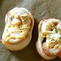 リイ〜ママ's cooksnap of when they made チョコチップ＆ハムとチーズの惣菜パン.