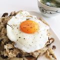 szmxxooo's cooksnap of when they made きのこチャーハンのランチプレート.