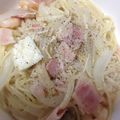 zipnzippy's cooksnap of when they made 簡単！えのきとベーコンのスープパスタ.