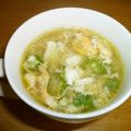swk3po's cooksnap of when they made オクラのふんわり豆腐スープ.