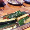 pochiki's cooksnap of when they made なすとズッキーニの揚げない煮浸し.