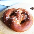 おひるねくじら's cooksnap of when they made ベーグル生地でプレッツェル.