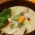 juncocoy's cooksnap of when they made 牛乳＆豆乳のホワイトシチュー.