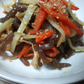 しんしょうはは's cooksnap of when they made 大根の皮と人参とこんにゃくのきんぴら.