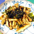 ayayahoney's cooksnap of when they made ごぼうの素揚げ.