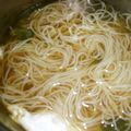 Swanwing's cooksnap of when they made 寒い日はやっぱり、温ソーメン.
