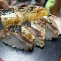 ひろみつばち's cooksnap of when they made 今が旬！秋刀魚蒲焼の棒寿司.