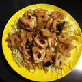 ハクまい's cooksnap of when they made 豚肉とレンコンの生姜焼き.