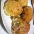 どんころ's cooksnap of when they made 濃厚！海老クリームコロッケ♪.