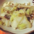 ▽non▽'s cooksnap of when they made 春きゃべつとエリンギのオイル蒸し.