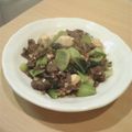 さくさく０９２６'s cooksnap of when they made 牛肉・豆腐・ミニ青梗菜のオイスター炒め.
