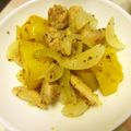 ばちゃばちゃ's cooksnap of when they made 鶏肉とポテトのマスタード炒め.