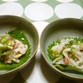Haru Haru's cooksnap of when they made ■イカとオクラの梅肉和え■.