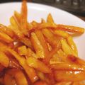 ＊トキ＊'s cooksnap of when they made ♡マクドナルドの残りポテトで芋けんぴ♡.