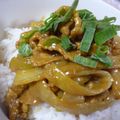 gojira_minira's cooksnap of when they made 豚カレー丼.