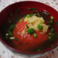 くっくのん's cooksnap of when they made トマトとワカメの和風スープ.