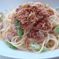 kachimachi's cooksnap of when they made フライドオニオンのパスタ.