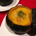miwayon's cooksnap of when they made ＊坊ちゃんかぼちゃのパンプキンシチュー＊.