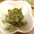 liarra's cooksnap of when they made チャチャッと！美味しいゴーヤのお浸し❤.