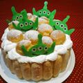 Vavちゃん's cooksnap of when they made ♪プリンセスのバースデーケーキ♪.