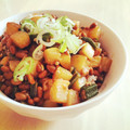 chocorita's cooksnap of when they made 激安うまうま☆大根と納豆のピリ辛炒め♪.