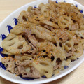 らむ（・×・）'s cooksnap of when they made れんこんと豚肉の甘辛炒め.