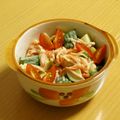 もんしゅしゅ's cooksnap of when they made 簡単♪トマトときゅうりのカニカマサラダ.