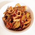 くるみるき's cooksnap of when they made 薩摩芋と蓮根の甘辛炒め.