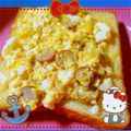 ♥あらたママ♥'s cooksnap of when they made Ｂ．Ｅ．Ｃ　オープンサンド.