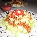 うさトラ's cooksnap of when they made タコライス 本格＆かんたん♡.