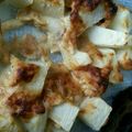 六角電波's cooksnap of when they made オーブン任せ♪長芋のツナ味噌マヨ焼き.