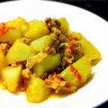 にだんバラ's cooksnap of when they made フィリピンの味★はやと瓜とひき肉炒め★.