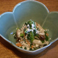 pepetina's cooksnap of when they made 青梗菜ときのこの中華風・豆腐の白和え.